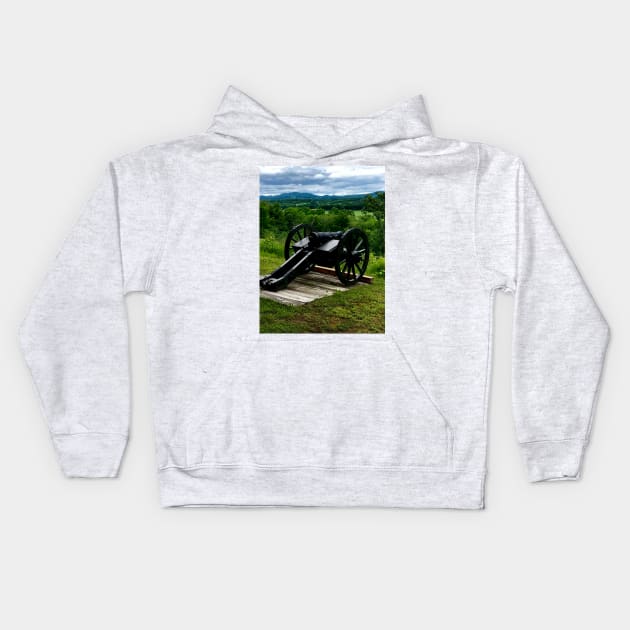 Scenic Saratoga Battlefield Kids Hoodie by Dillyzip1202